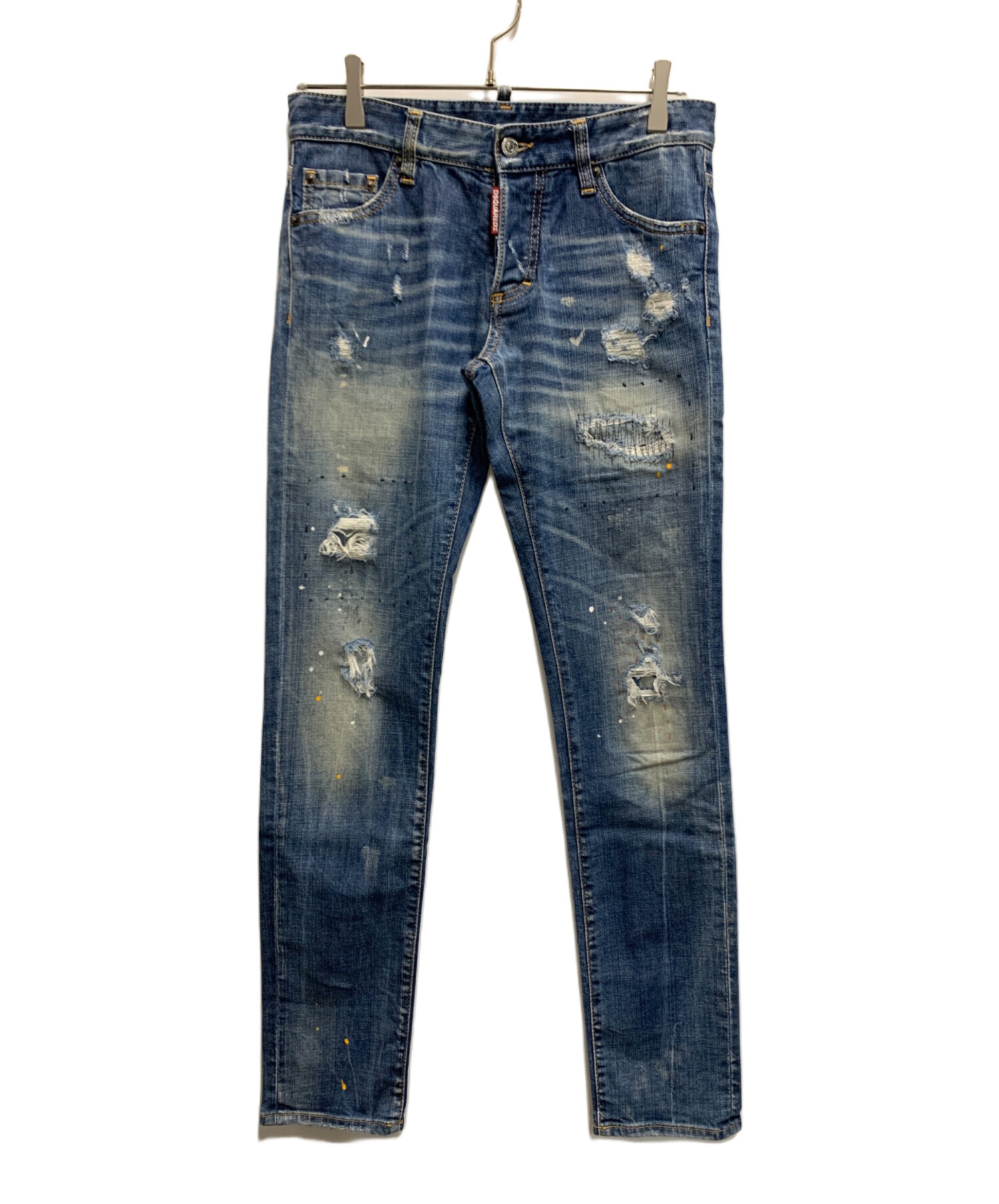 中古・古着通販】DSQUARED2 (ディースクエアード) ダメージ加工デニム 