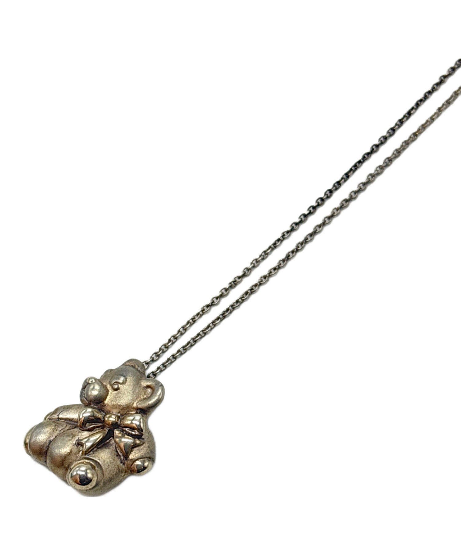 中古・古着通販】TIFFANY & Co. (ティファニー) テディベアネックレス