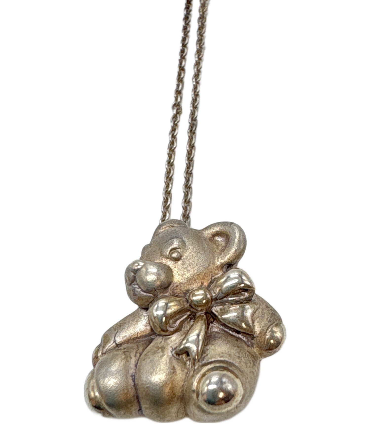 中古・古着通販】TIFFANY & Co. (ティファニー) テディベアネックレス