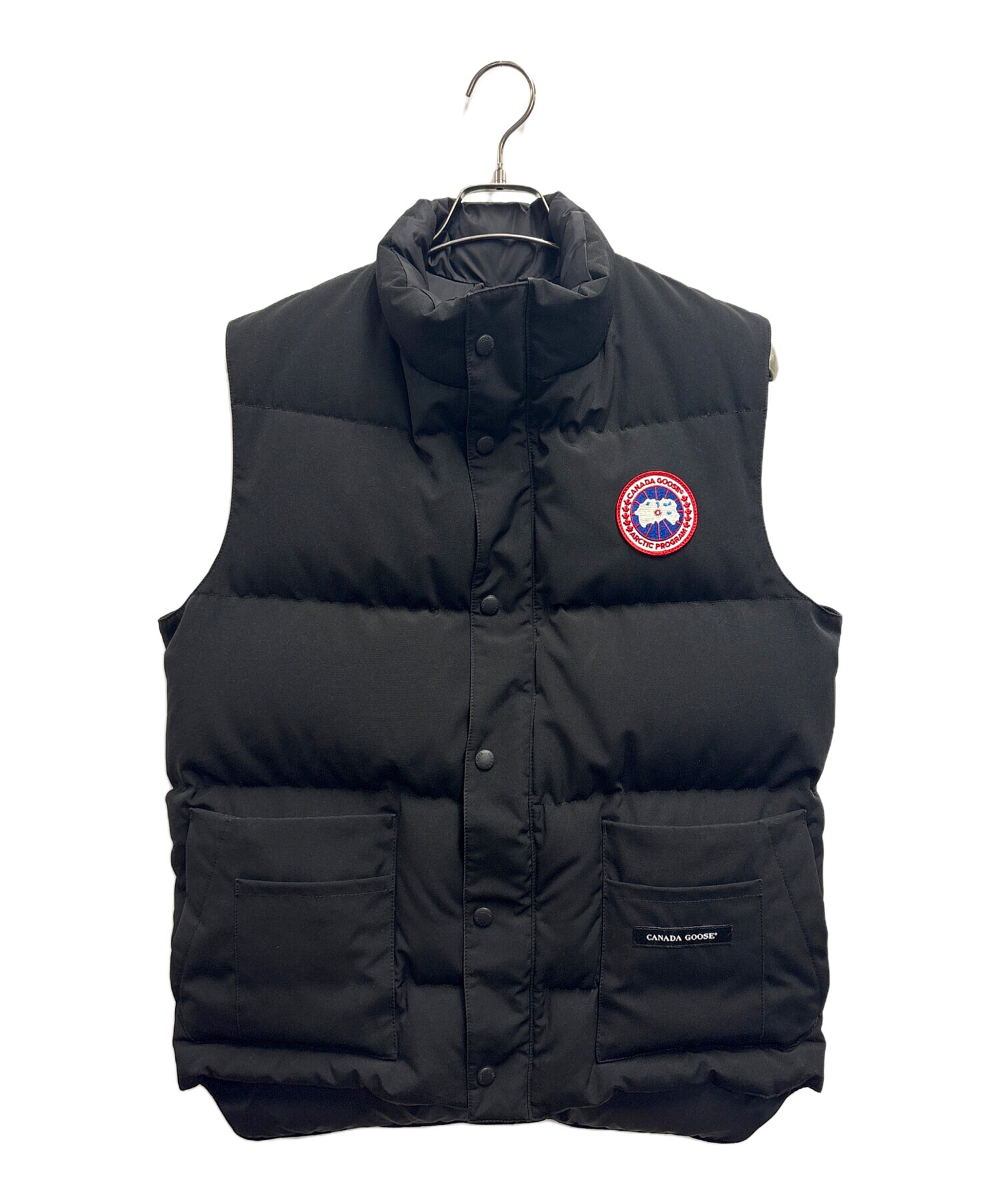 カナダグース   ダウンベスト 黒 未使用タグ付き 中古・古着通販】CANADA GOOSE (カナダグース) ダウンベスト ブラック