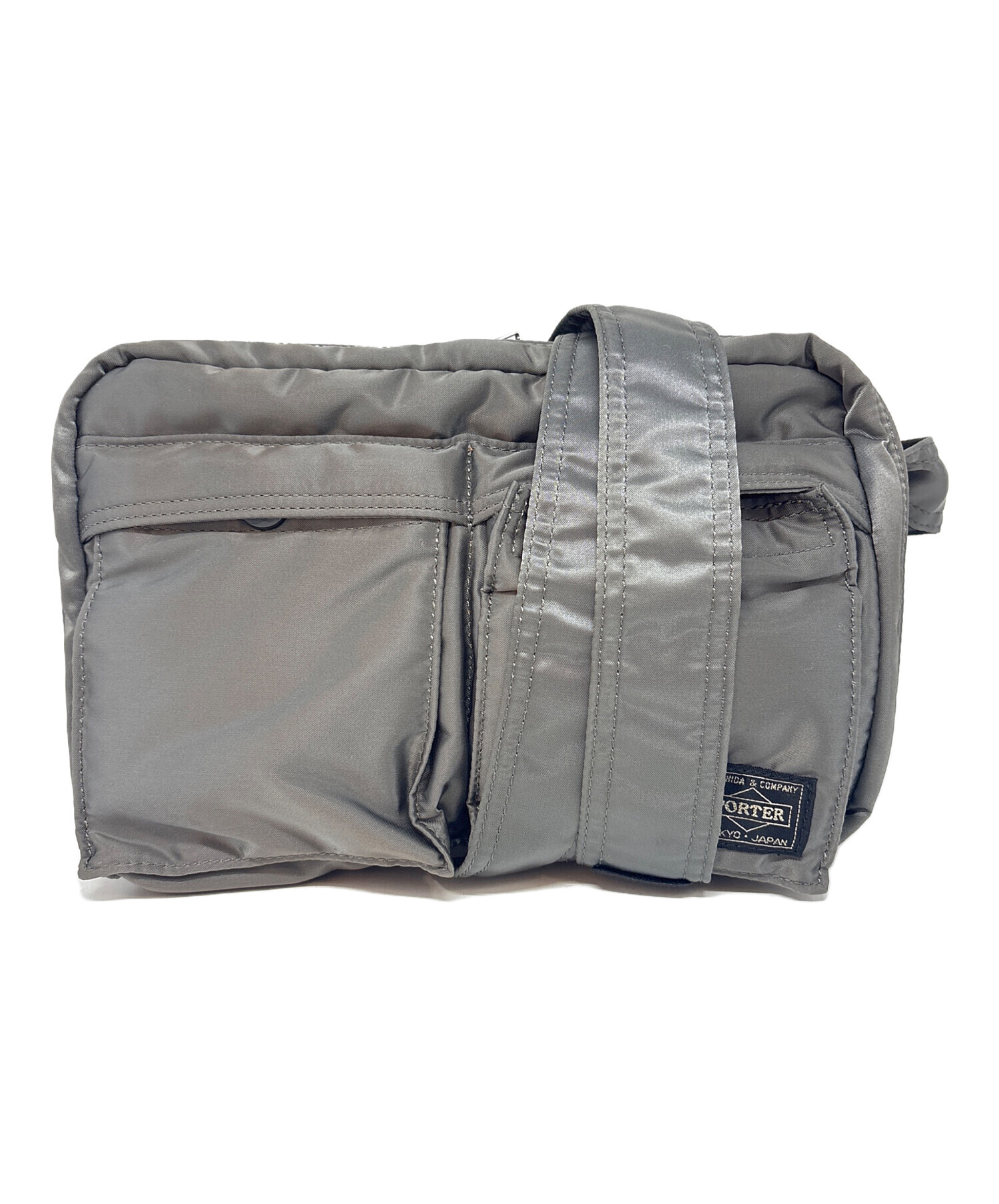 中古・古着通販】PORTER (ポーター) ショルダーバッグ/タンカー グレー 
