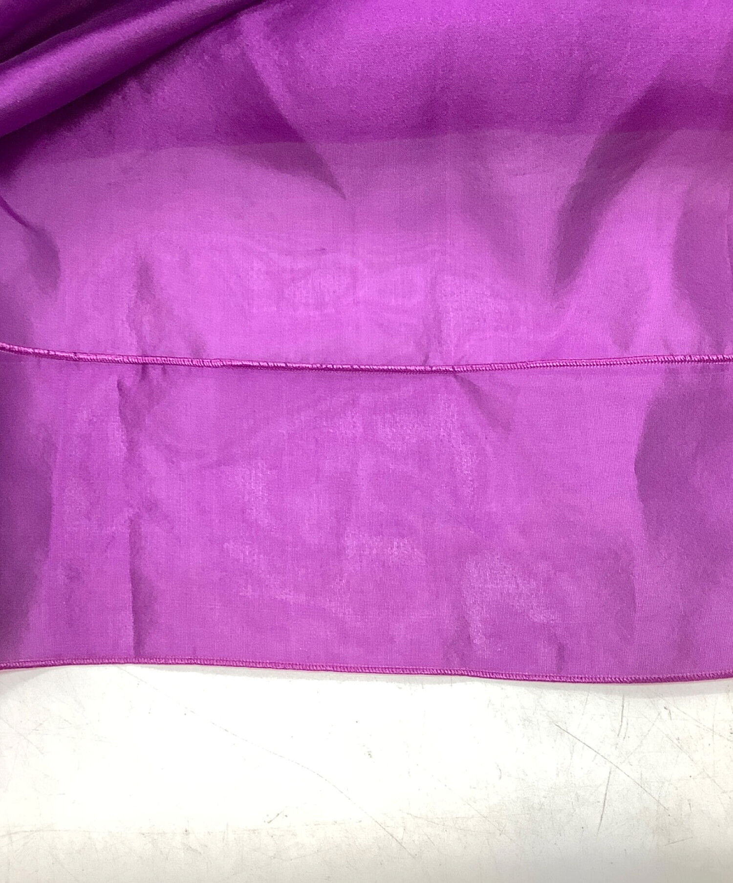 中古・古着通販】BLAMINK (ブラミンク) シルクギャザーロング