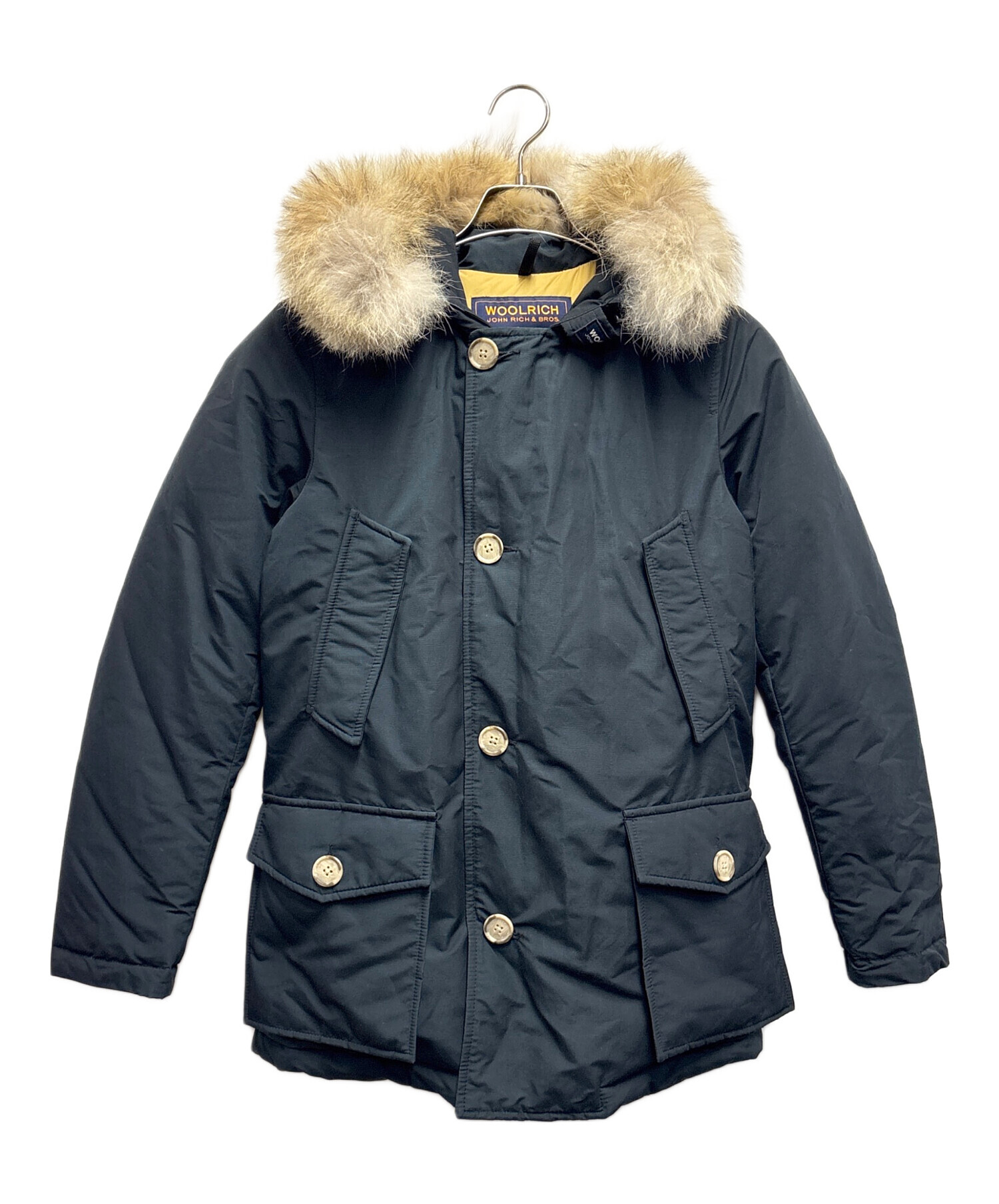 中古・古着通販】WOOLRICH (ウールリッチ) ダウンジャケット ブラック 