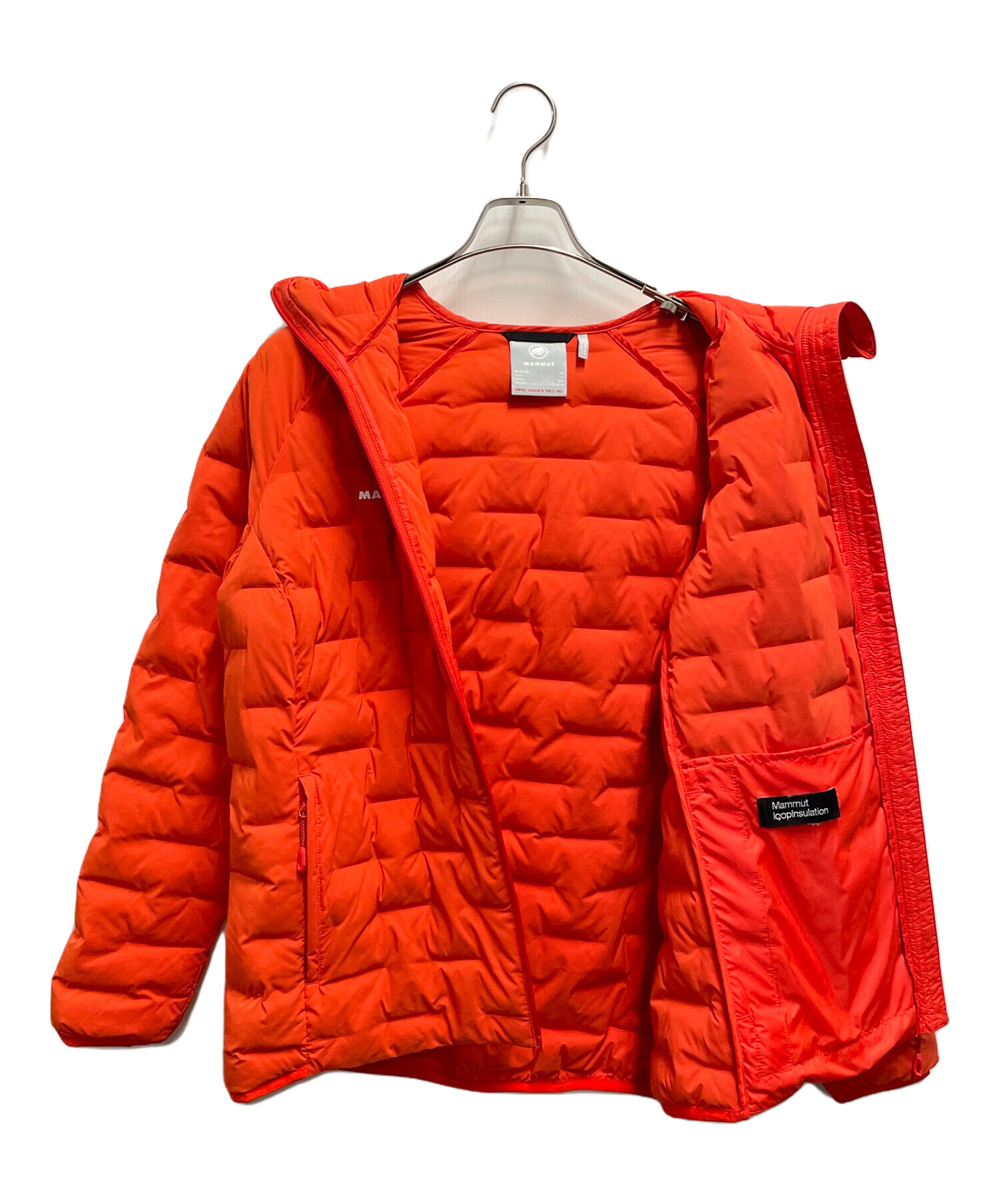MAMMUT ダウンジャケット フード付き ホワイト&オレンジ PERTEX×MAMMUT】極限の環境下を想定したダウンパーカの設計思想「Eiger