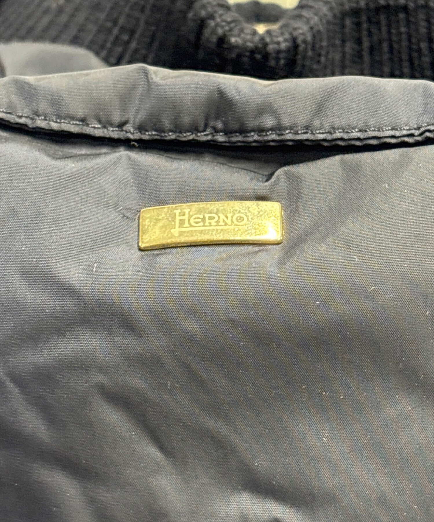 中古・古着通販】HERNO (ヘルノ) ダウンジャケット ネイビー サイズ