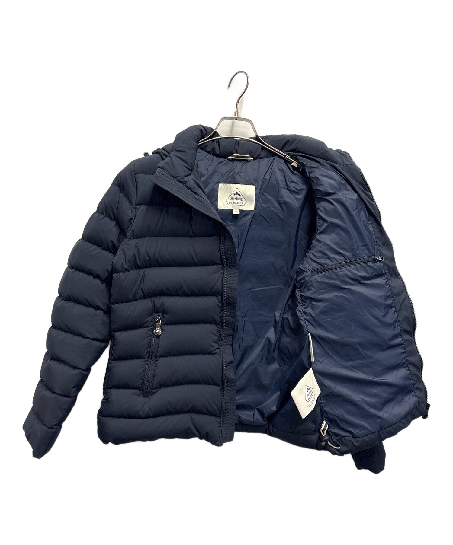 中古・古着通販】Pyrenex (ピレネックス) ダウンジャケット ネイビー 