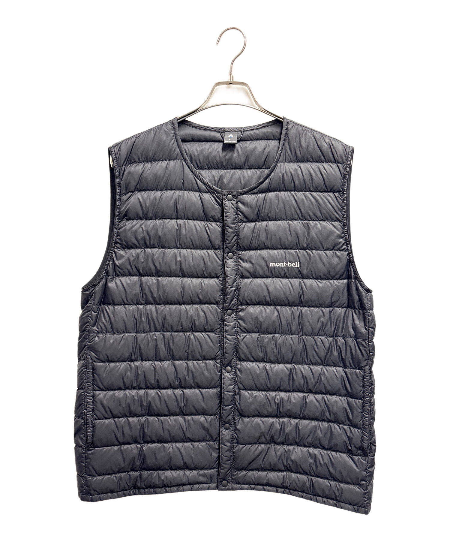 中古・古着通販】mont-bell (モンベル) ダウンベスト ブラック サイズ