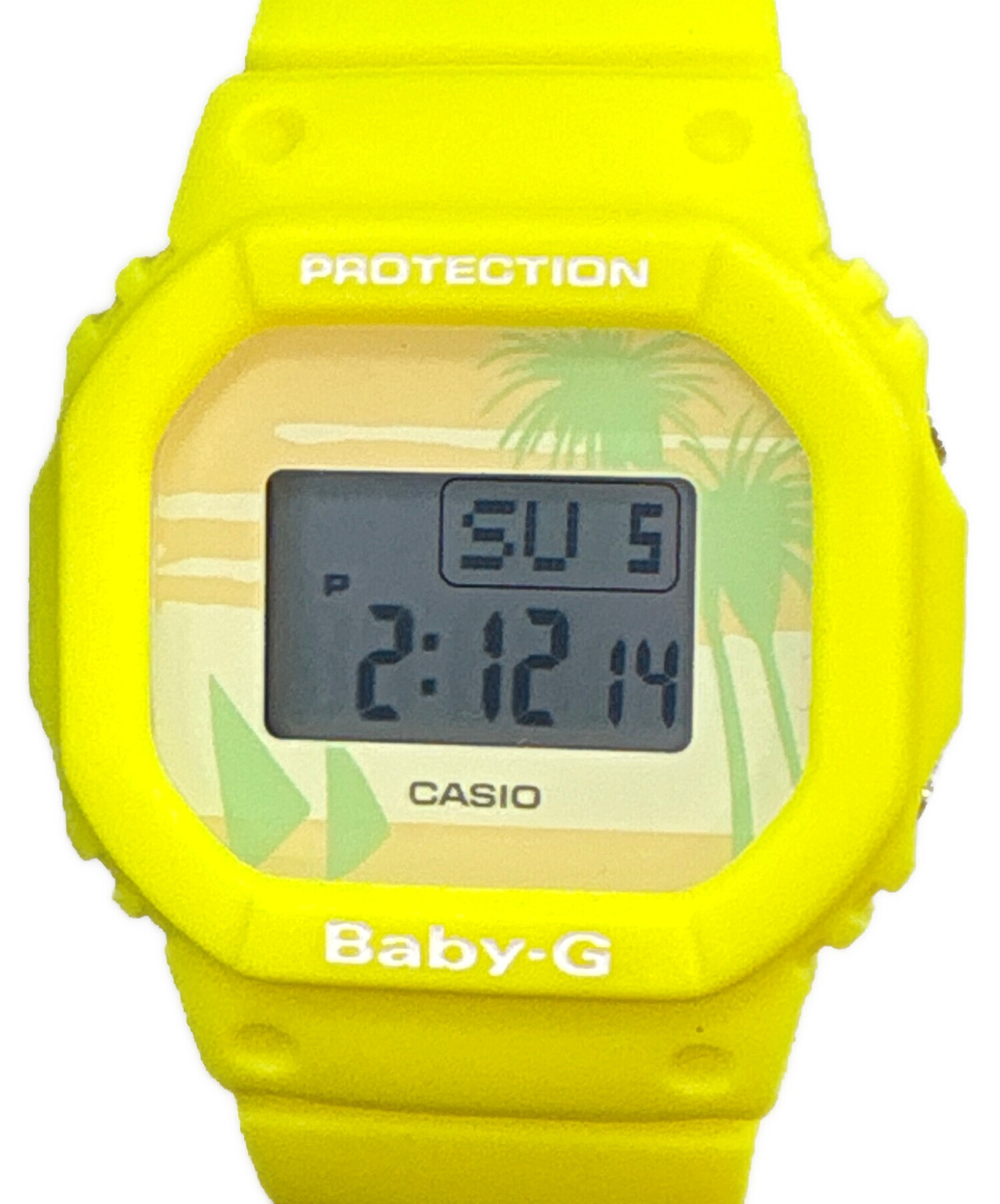 中古・古着通販】CASIO (カシオ) デジタルウォッチ イエロー｜ブランド 