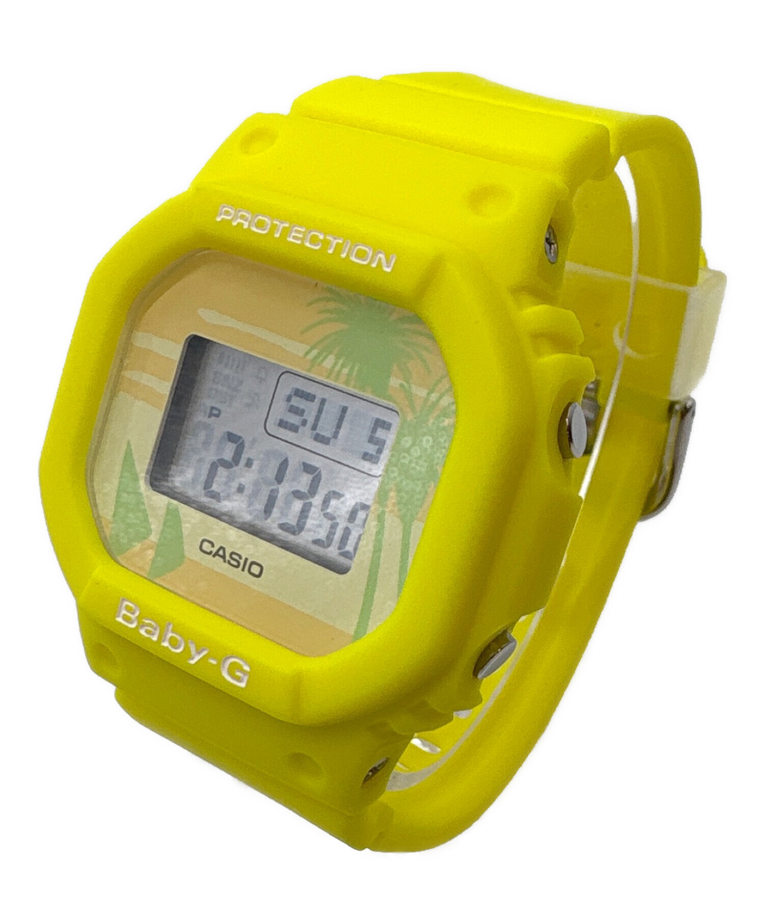 中古・古着通販】CASIO (カシオ) デジタルウォッチ イエロー｜ブランド 