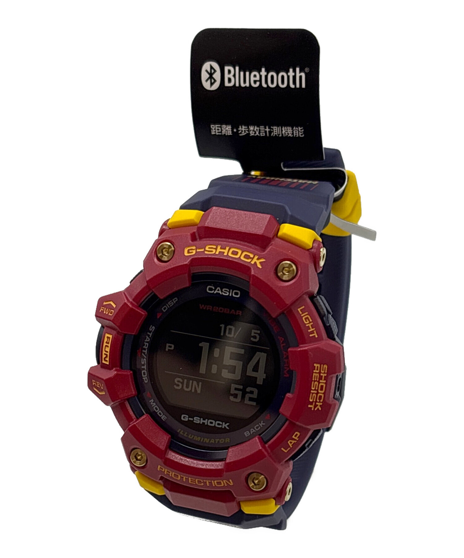 中古・古着通販】CASIO (カシオ) デジタルウォッチ レッド×ネイビー