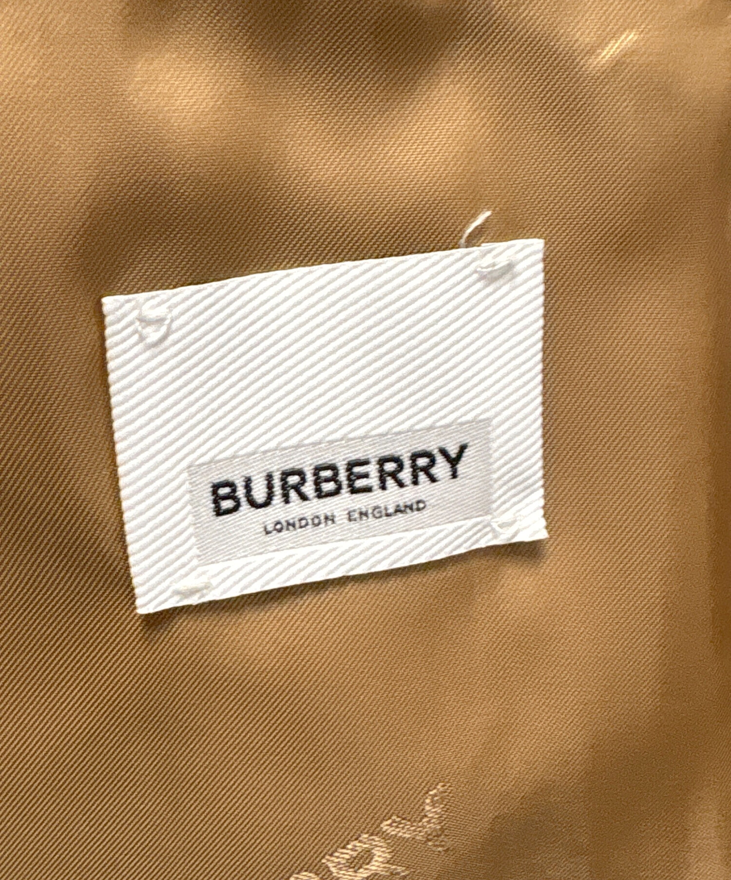 極美品】バーバリーロンドン チェスターコート ラクダ毛 総ロゴ