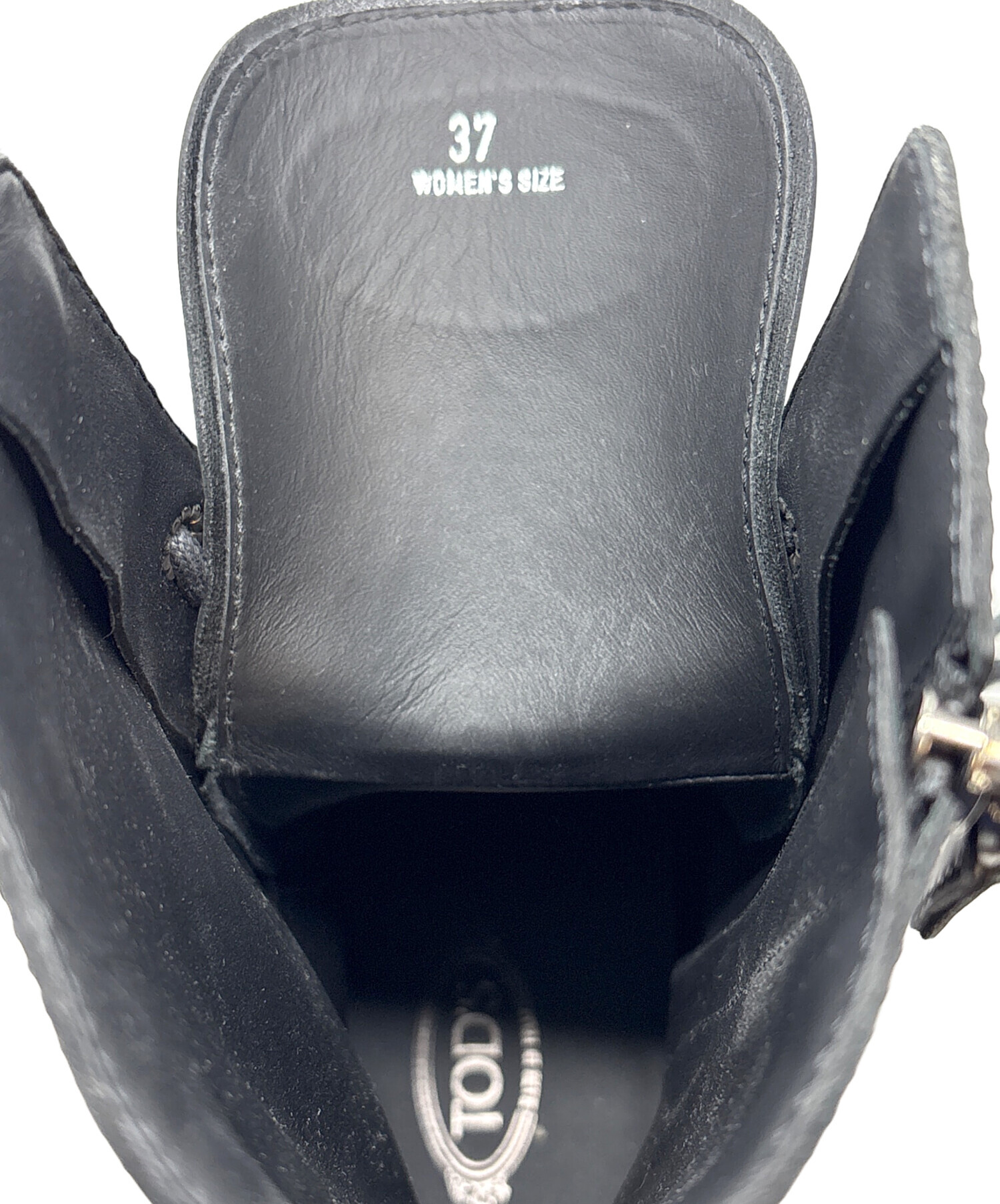 中古・古着通販】TOD'S (トッズ) シャイニーレザーレースアップ