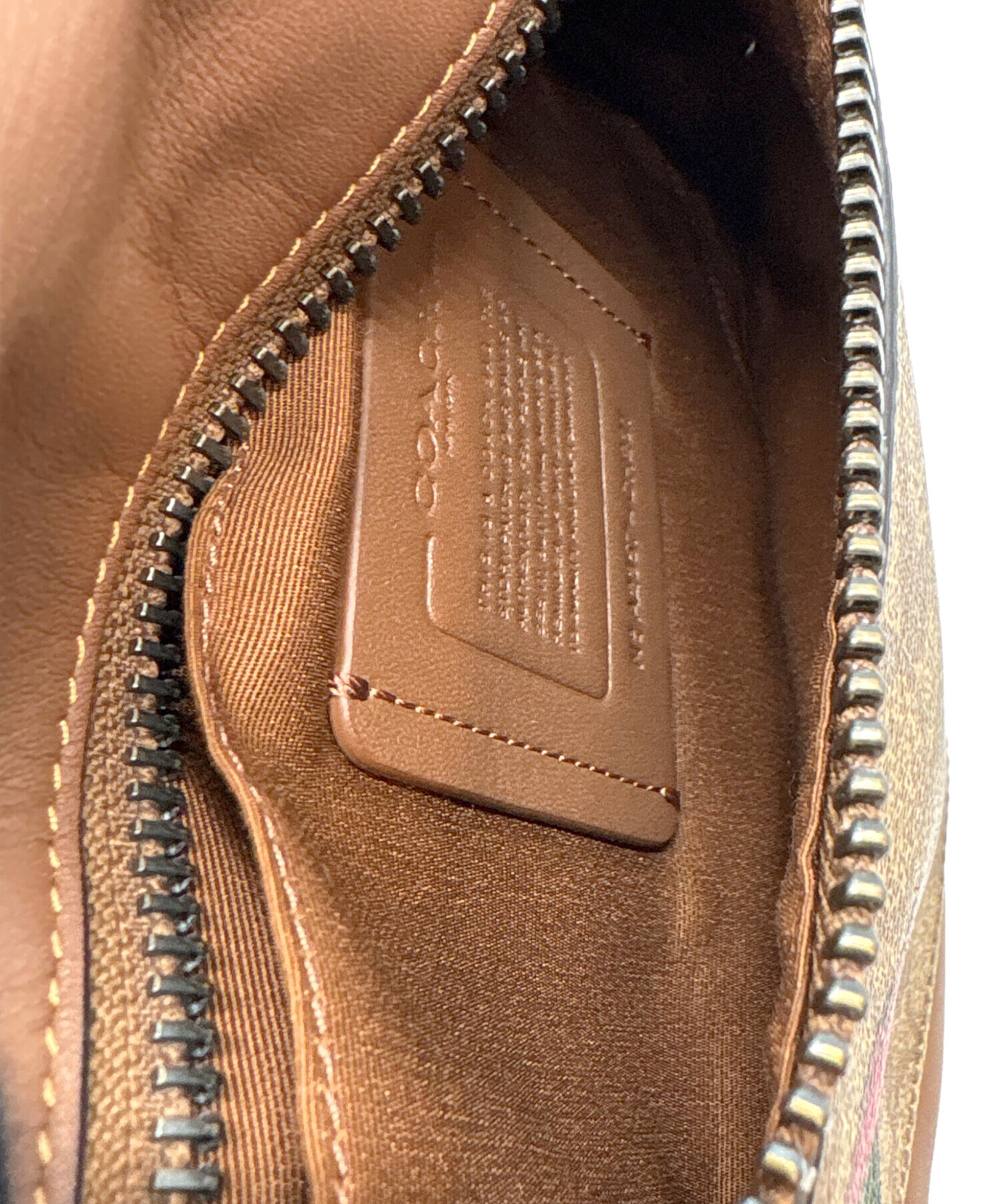 中古・古着通販】COACH (コーチ) ウエストバッグ ブラウン｜ブランド