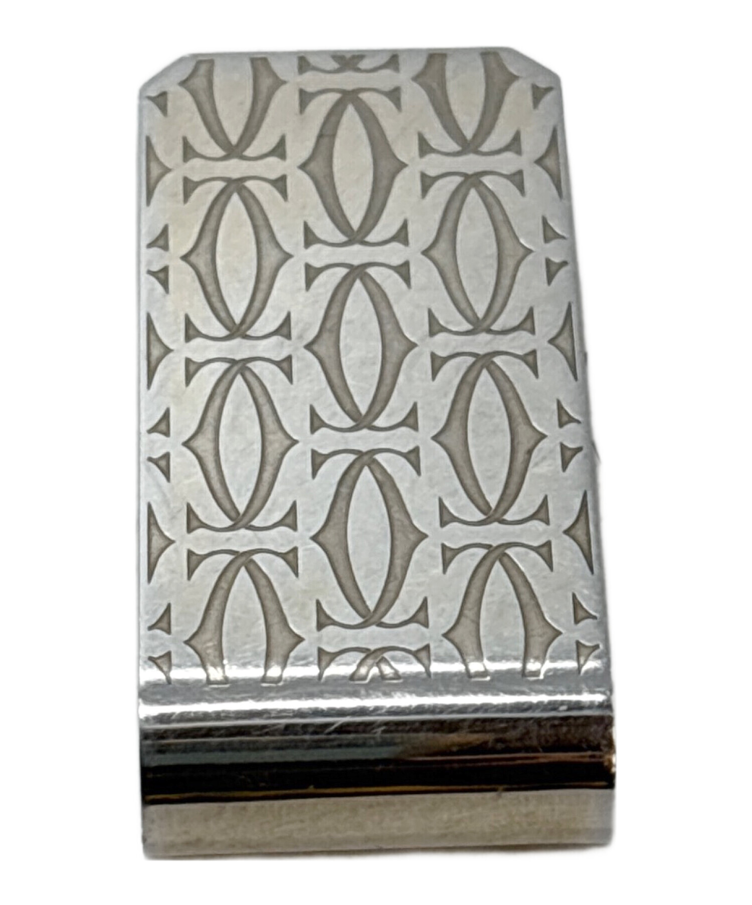 Cartier マネークリップ シルバー 中古・古着通販】Cartier (カルティエ) マネークリップ シルバー