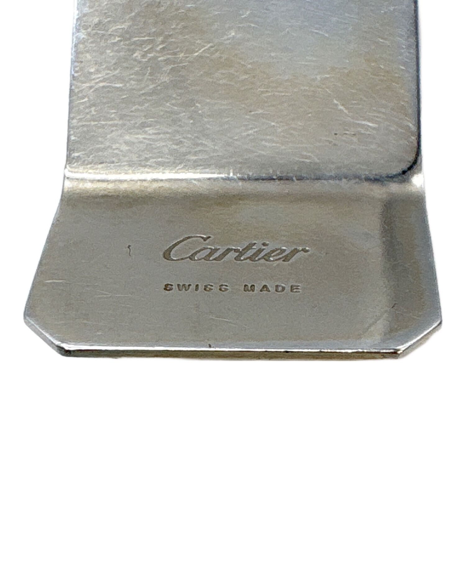 中古・古着通販】Cartier (カルティエ) マネークリップ シルバー