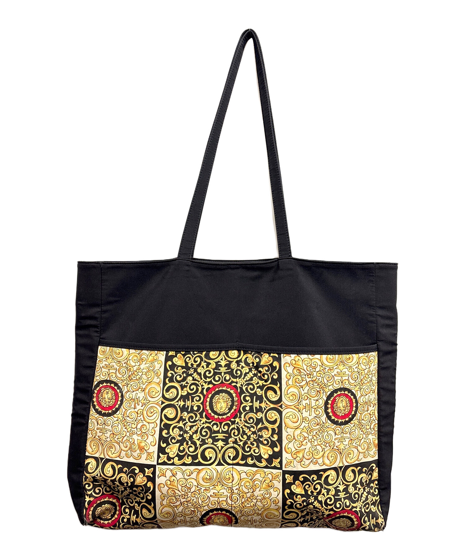 中古・古着通販】VERSACE (ヴェルサーチェ) トートバッグ ブラック