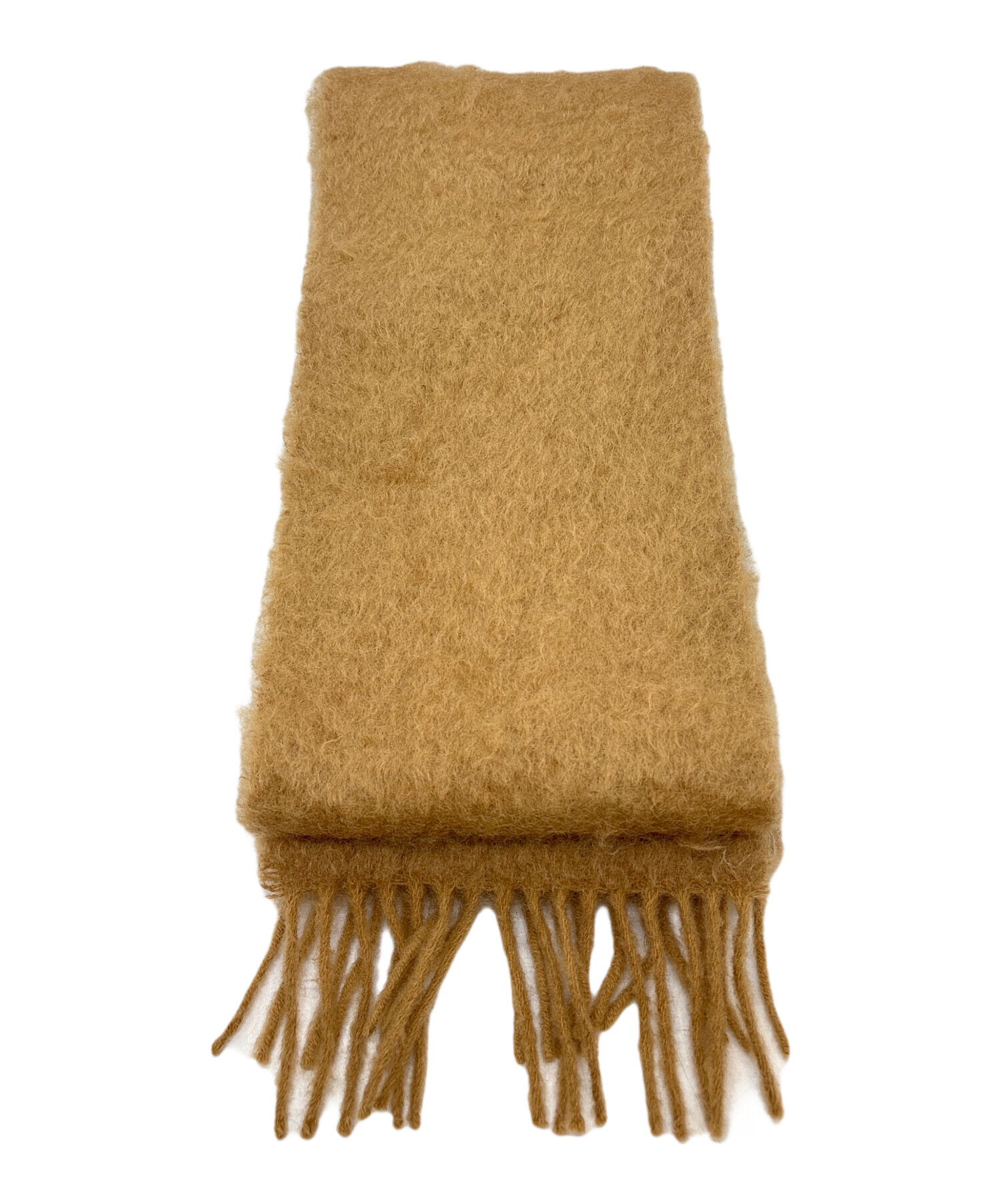 中古・古着通販】LOEWE (ロエベ) モヘヤマフラー キャメル｜ブランド