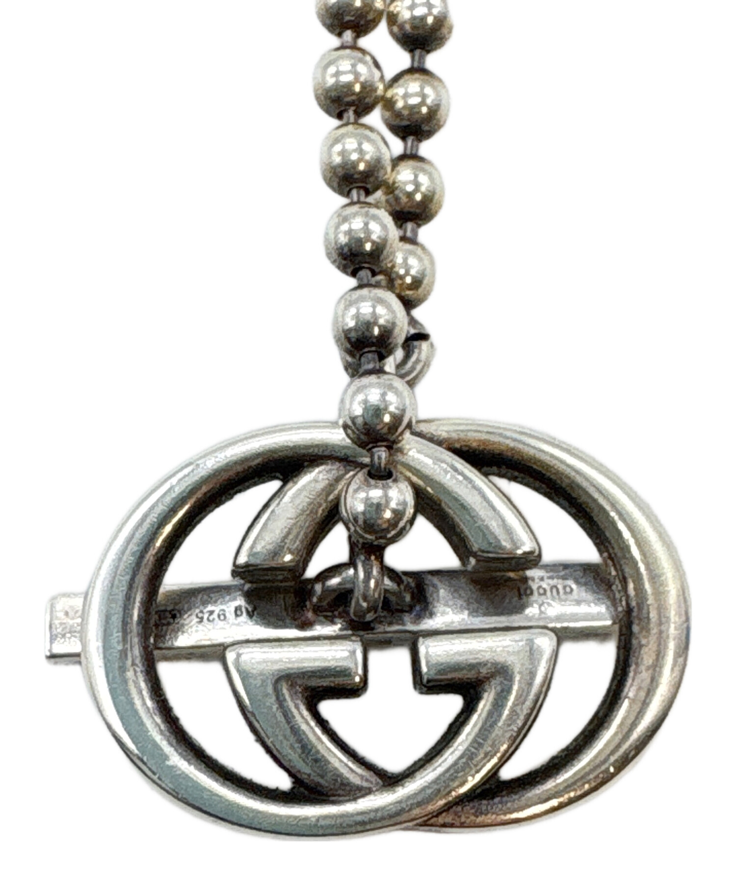 中古・古着通販】GUCCI (グッチ) ボールチェーンネックレス｜ブランド