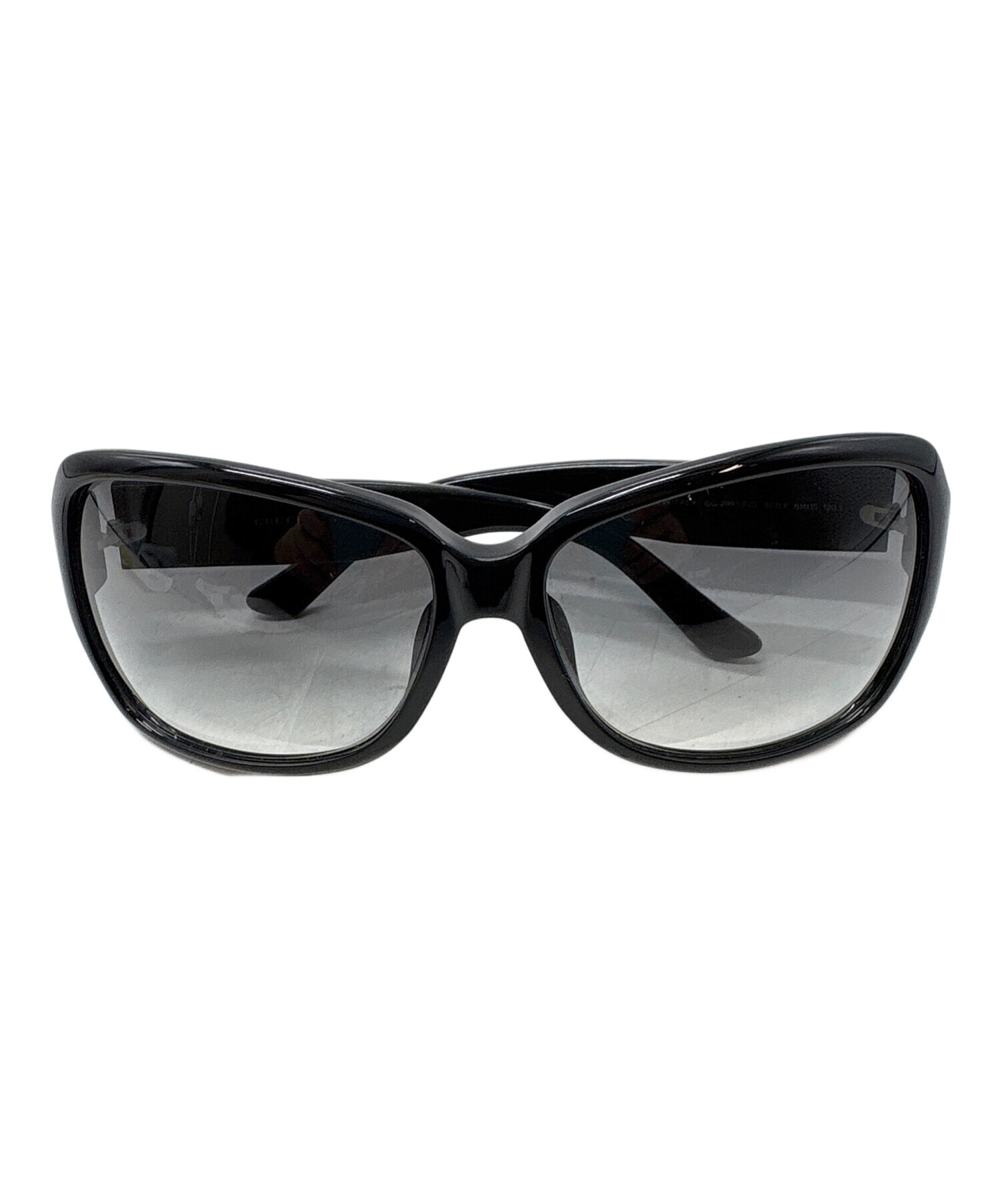 riko■未使用に近い美品■GUCCI(グッチ)サングラス 中古・古着通販】GUCCI (グッチ) サングラス ブラック｜ブランド・古着