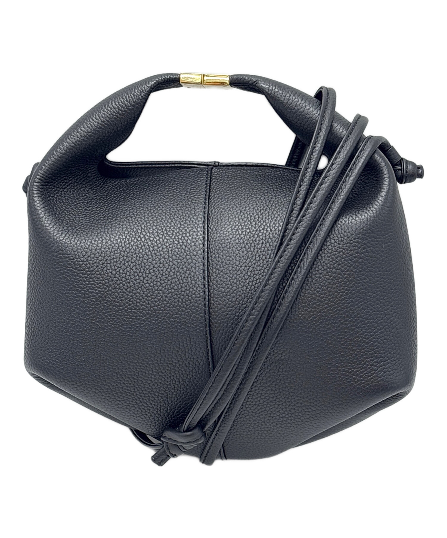 ポレーヌ Polene チェーンショルダー ショルダーバッグ レザー ブルー 中古 新入荷 OB2770 POLENE（ポレーヌ） チェーンショルダー ショルダーバッグ レザー