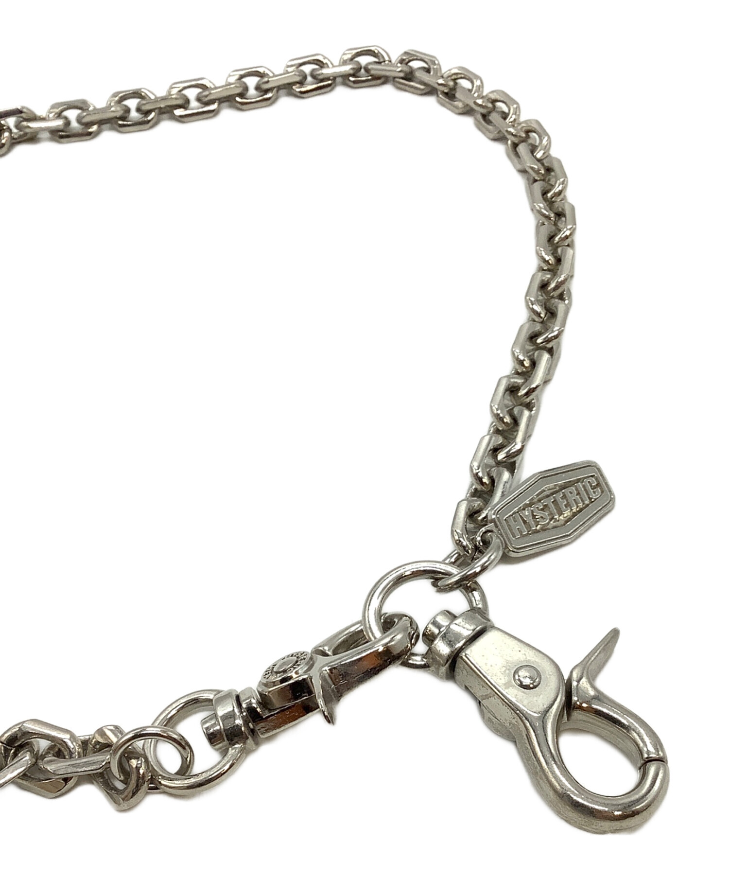HYSTERIC ウォレットチェーン 金属製 HYSTERIC GLAMOUR ヒステリックグラマー ウォレットチェーン スクエア