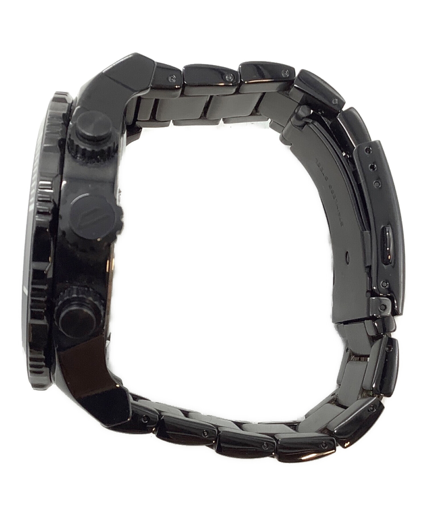 中古・古着通販】DIESEL (ディーゼル) 腕時計 ブラック｜ブランド