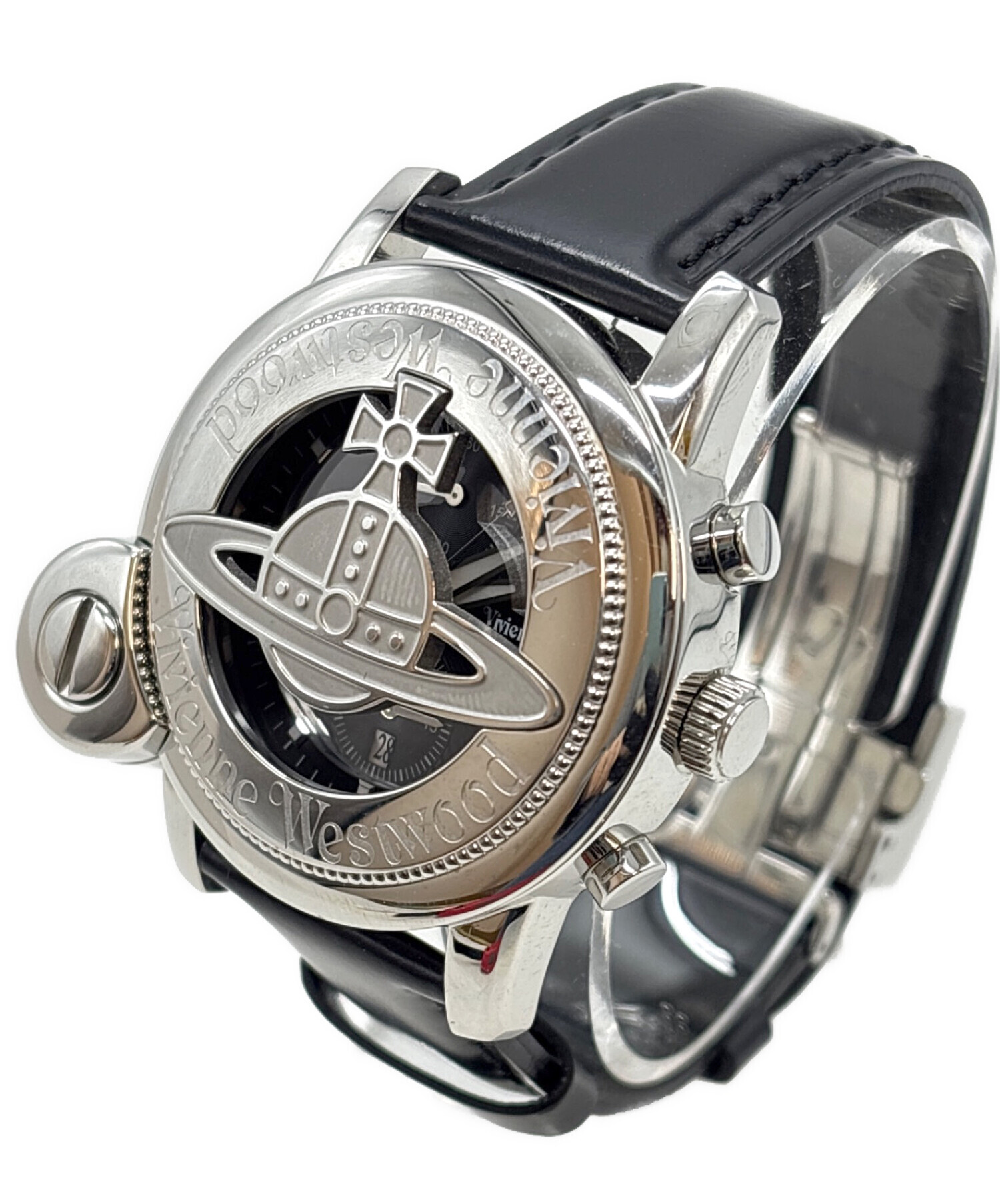 【アンティーク風】ヴィヴィアンウェストウッド 腕時計 メンズ 中古・古着通販】Vivienne Westwood (ヴィヴィアンウエストウッド