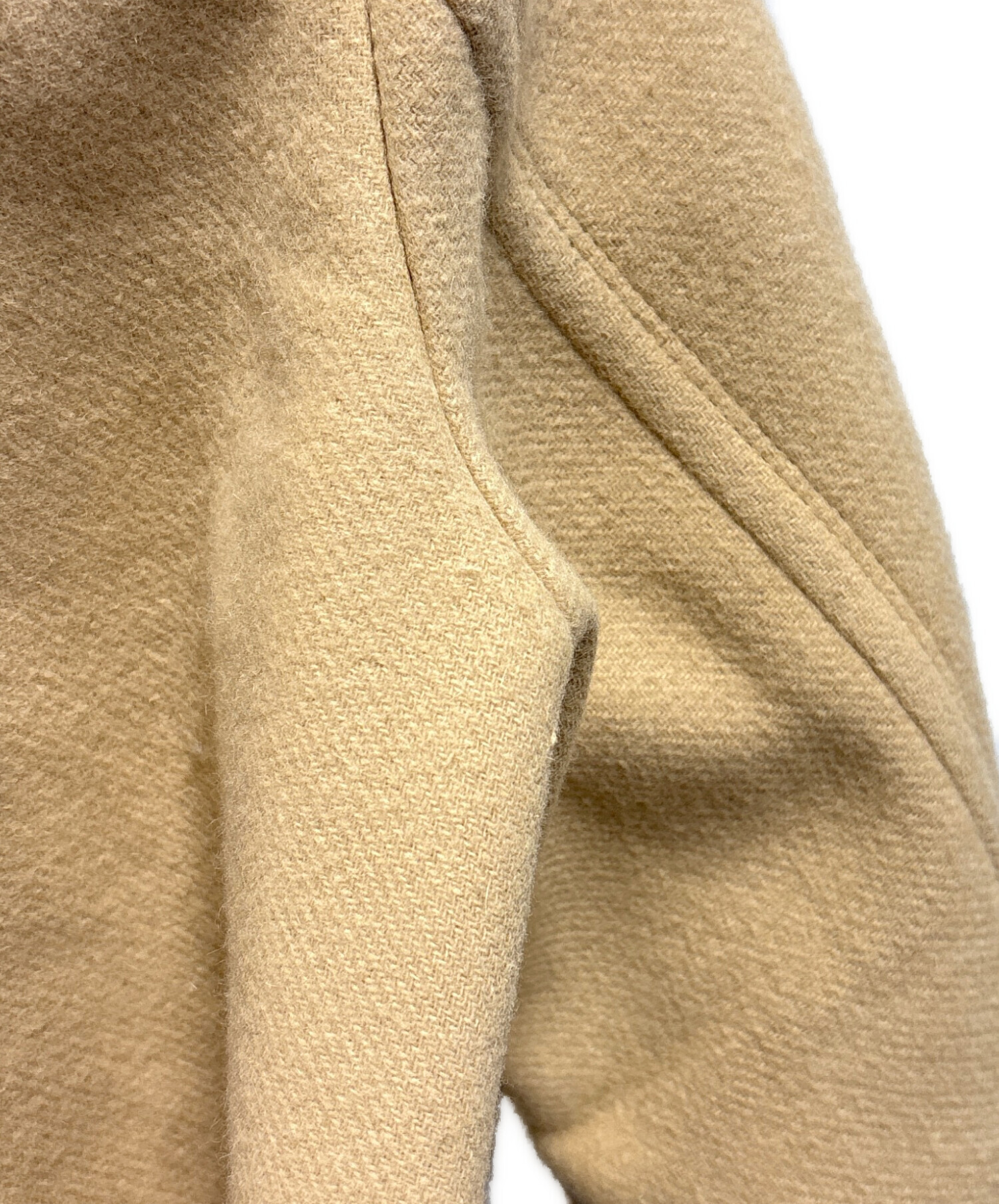 ✨希少 美品✨ バーバリーズ Pコート ダブル ベージュ カシミア アンゴラ 中古・古着通販】BURBERRY (バーバリー) アンゴラ混ダブルコート