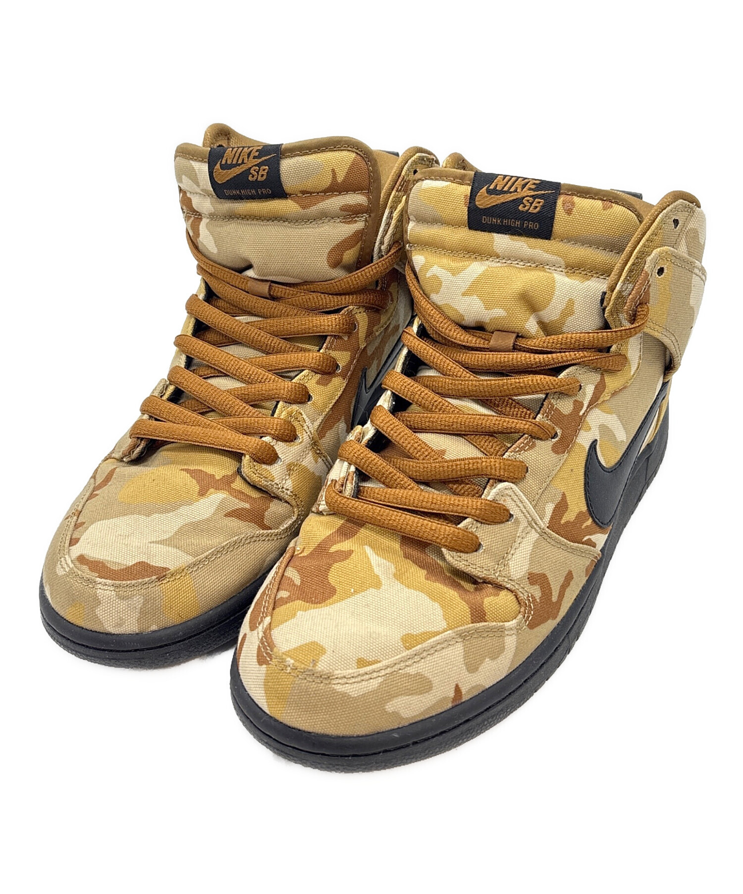 NIKE SB ハイカットスニーカー ベージュ/オレンジ NIKE SB⁄ ナイキ 