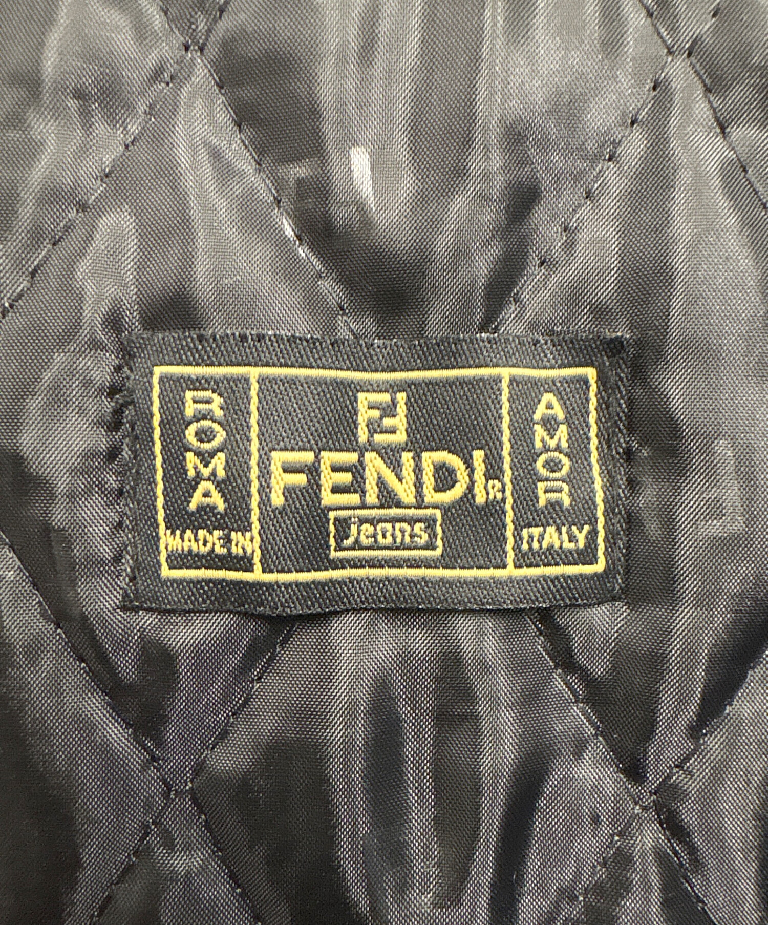 中古・古着通販】FENDI JEANS (フェンディ ジーンズ) コート ブラック