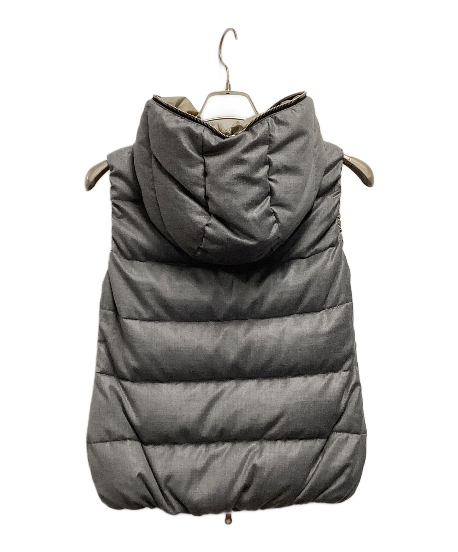 中古・古着通販】DUVETICA (デュベティカ) ダウンベスト グレー サイズ