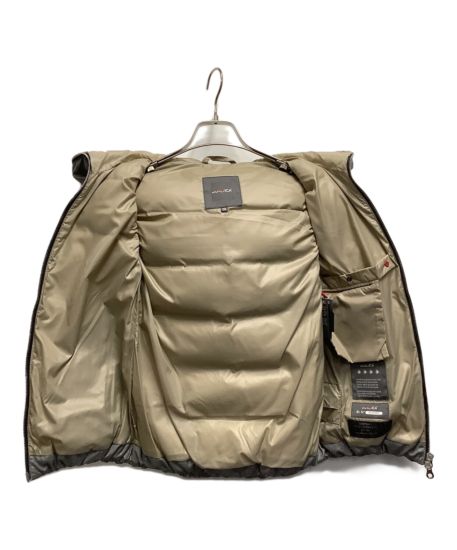 中古・古着通販】DUVETICA (デュベティカ) ダウンベスト グレー サイズ