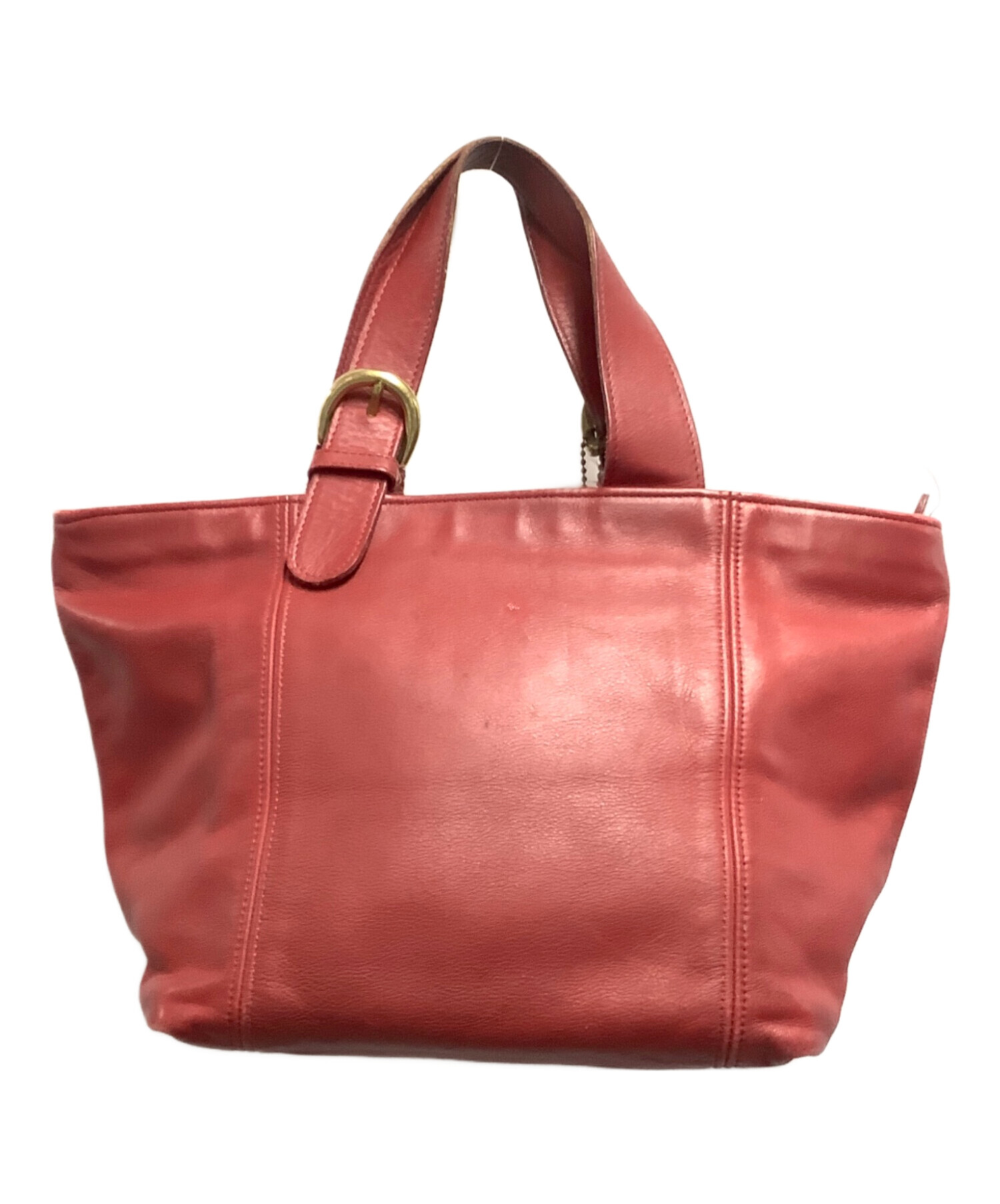 中古・古着通販】COACH (コーチ) ハンドバッグ レッド｜ブランド・古着