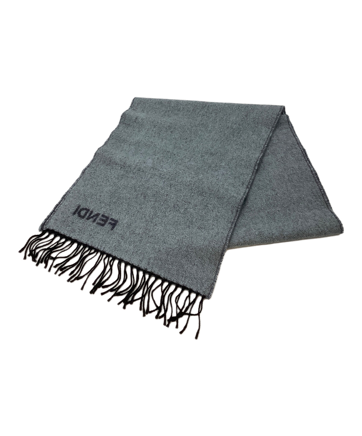 中古・古着通販】FENDI (フェンディ) マフラー ネイビー｜ブランド