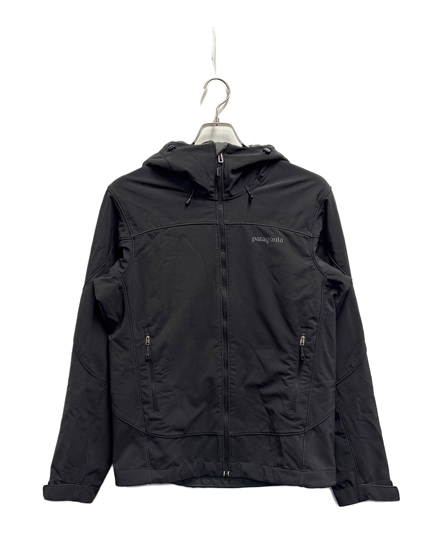 未使用級 Patagonia Adze Hybrid Hoody BLACK 中古・古着通販】Patagonia (パタゴニア) ADZE HOODY ブラック サイズ