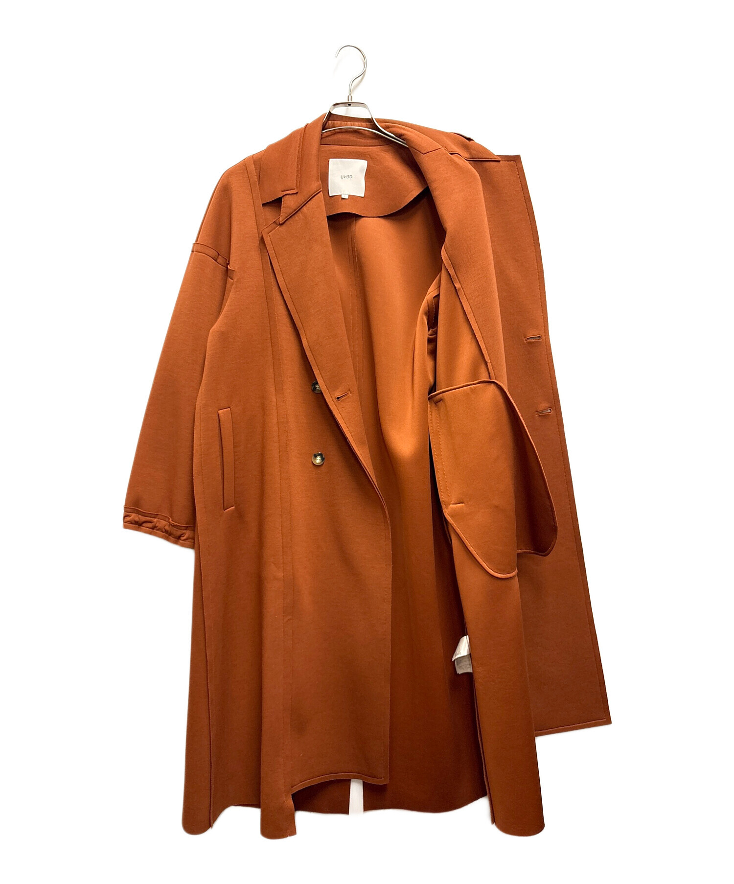 中古・古着通販】UN3D. (アンスリード) ボンディングコート ブラウン