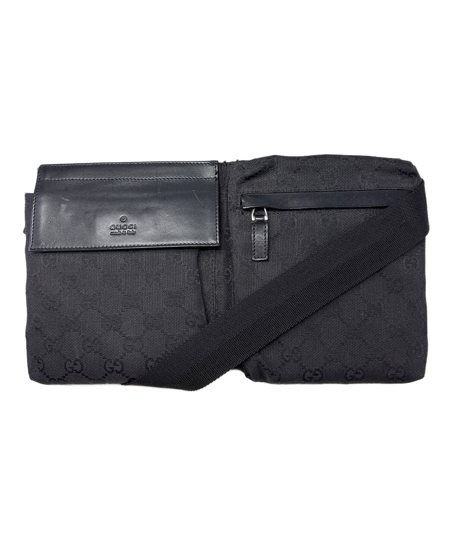Gucci GGキャンバスウエストポーチ　中古　Used 中古・古着通販】GUCCI (グッチ) ウエストポーチ / GGキャンバス
