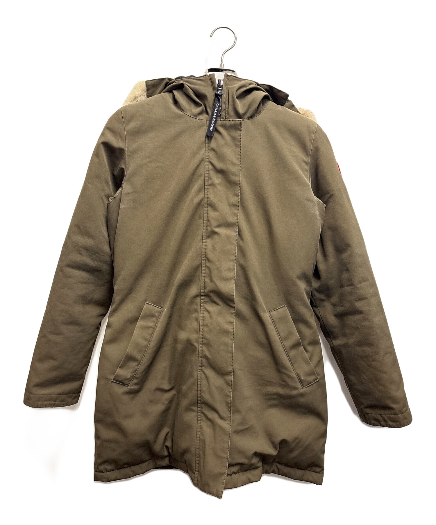 中古・古着通販CANADA CANADA GOOSE カナダグース XSサイズ ブラウン 