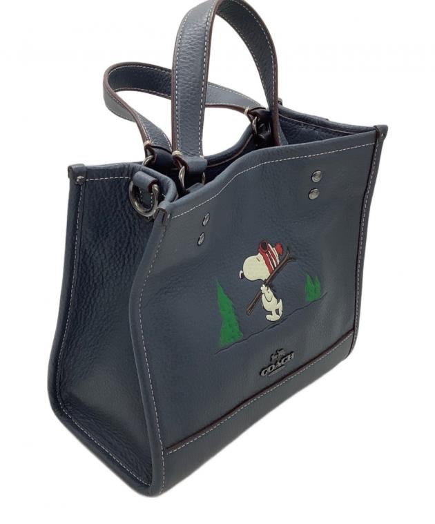 中古・古着通販】COACH (コーチ) PEANUTS (ピーナッツ) 2WAYバッグ