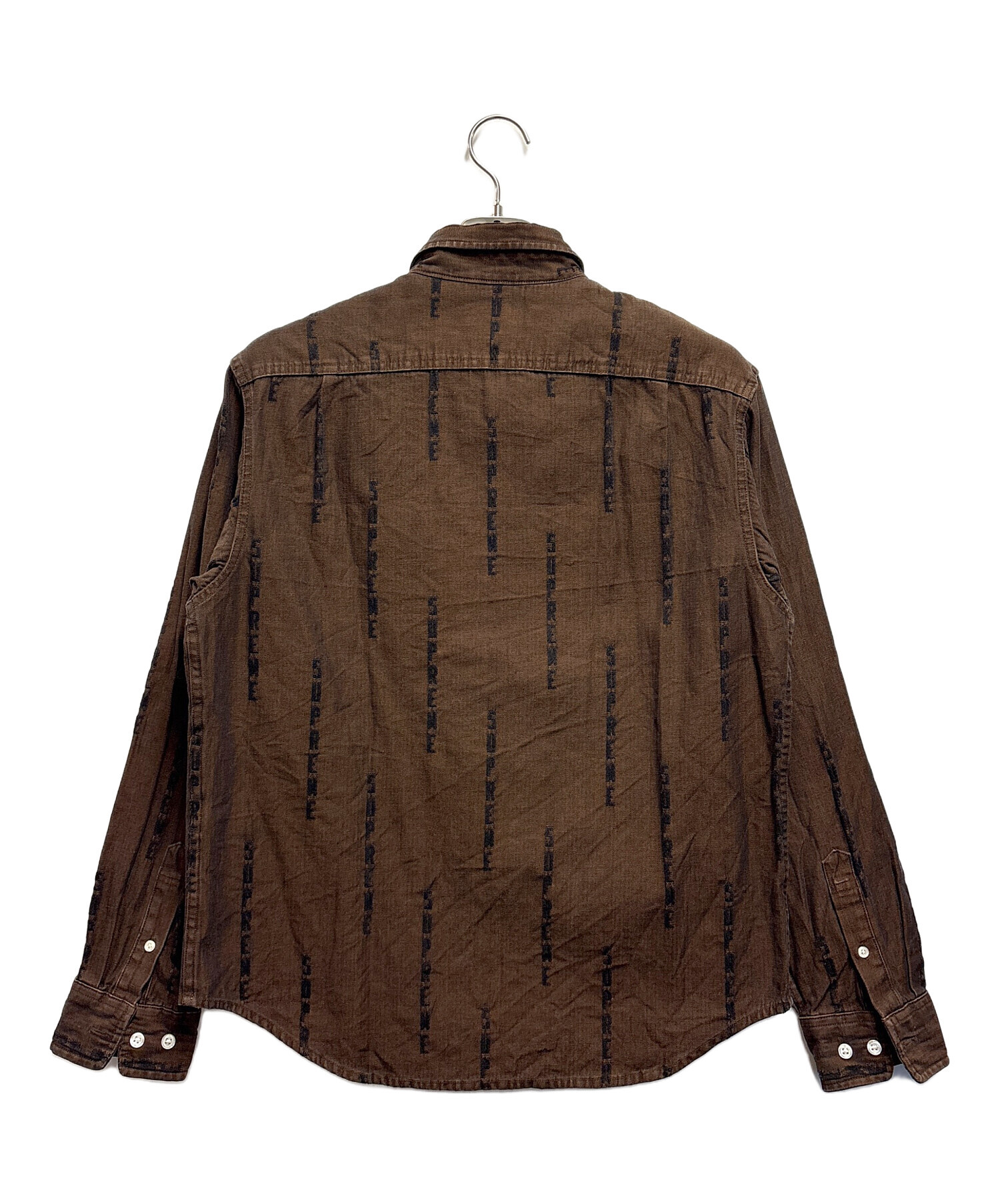 中古・古着通販】SUPREME (シュプリーム) 20AW Logo Stripe Jacquard