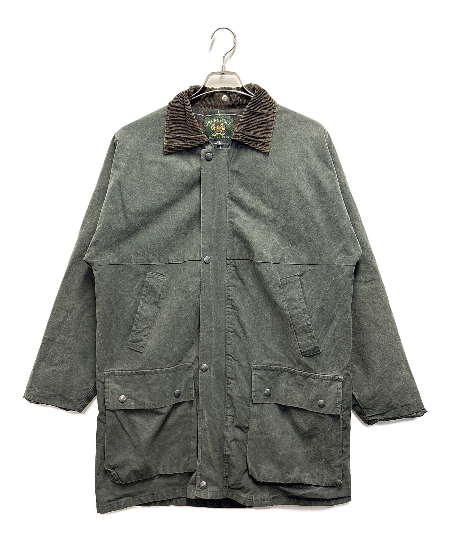 中古・古着通販】GREEN BELT (グリーンベルト) オイルジャケット 中古・古着通販】GREEN BELT (グリーンベルト) オイルジャケット
