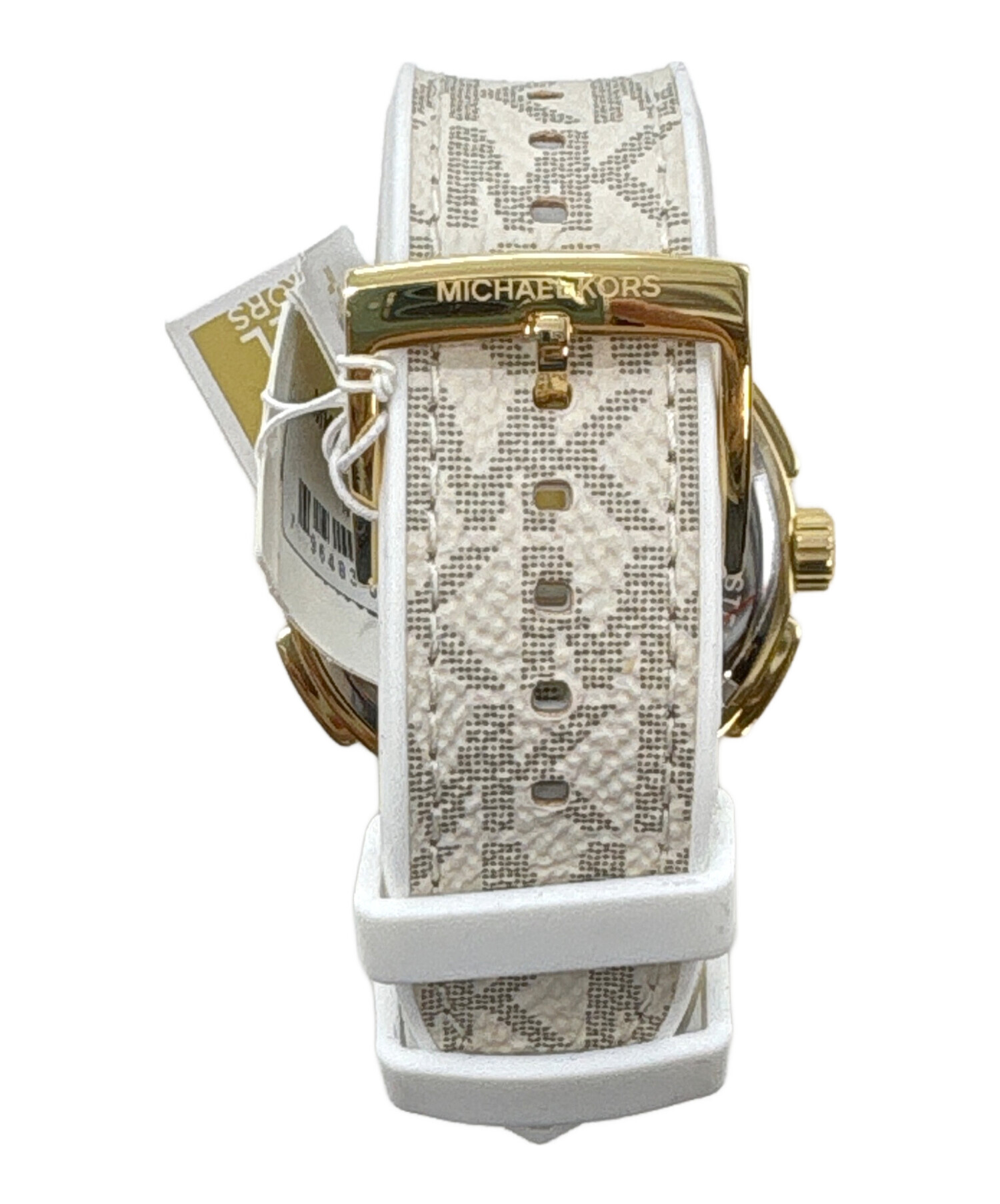 【新品 未使用】マイケルコース 腕時計 ビックロゴ ゴールド ホワイト 中古・古着通販】MICHAEL KORS (マイケル・コース) 腕時計 / SIDNEY