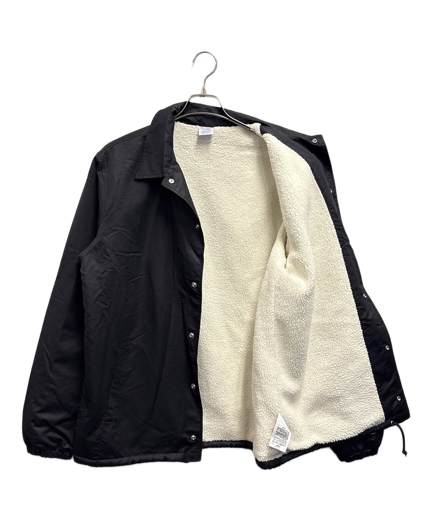 Champion チャンピオン コーチジャケット ブラック XL 【公式通販】