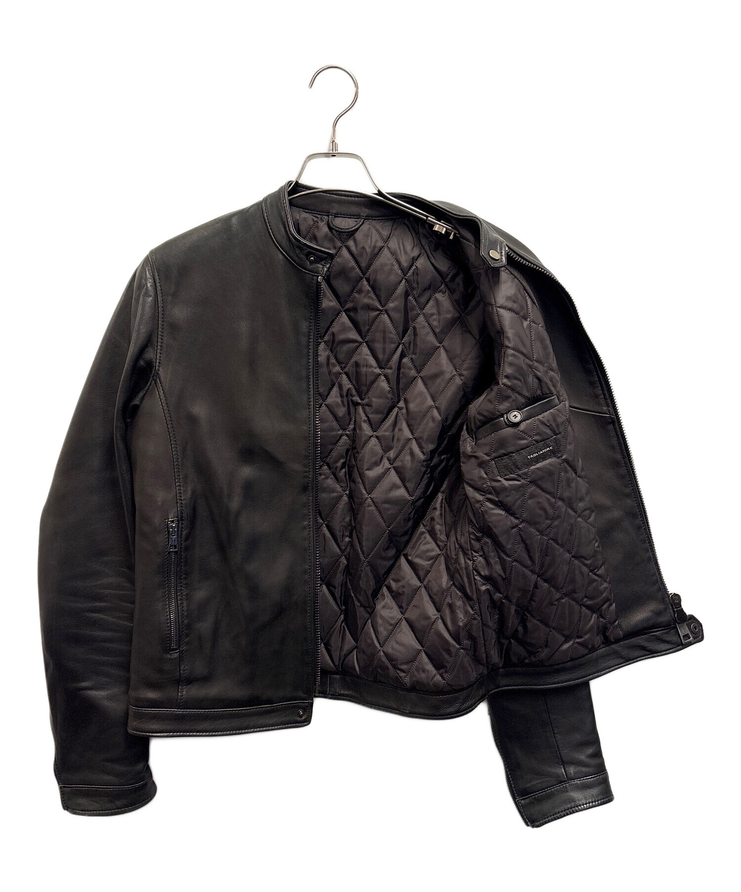 中古・古着通販】TAGLIATORE (タリアトーレ) レザーライダース