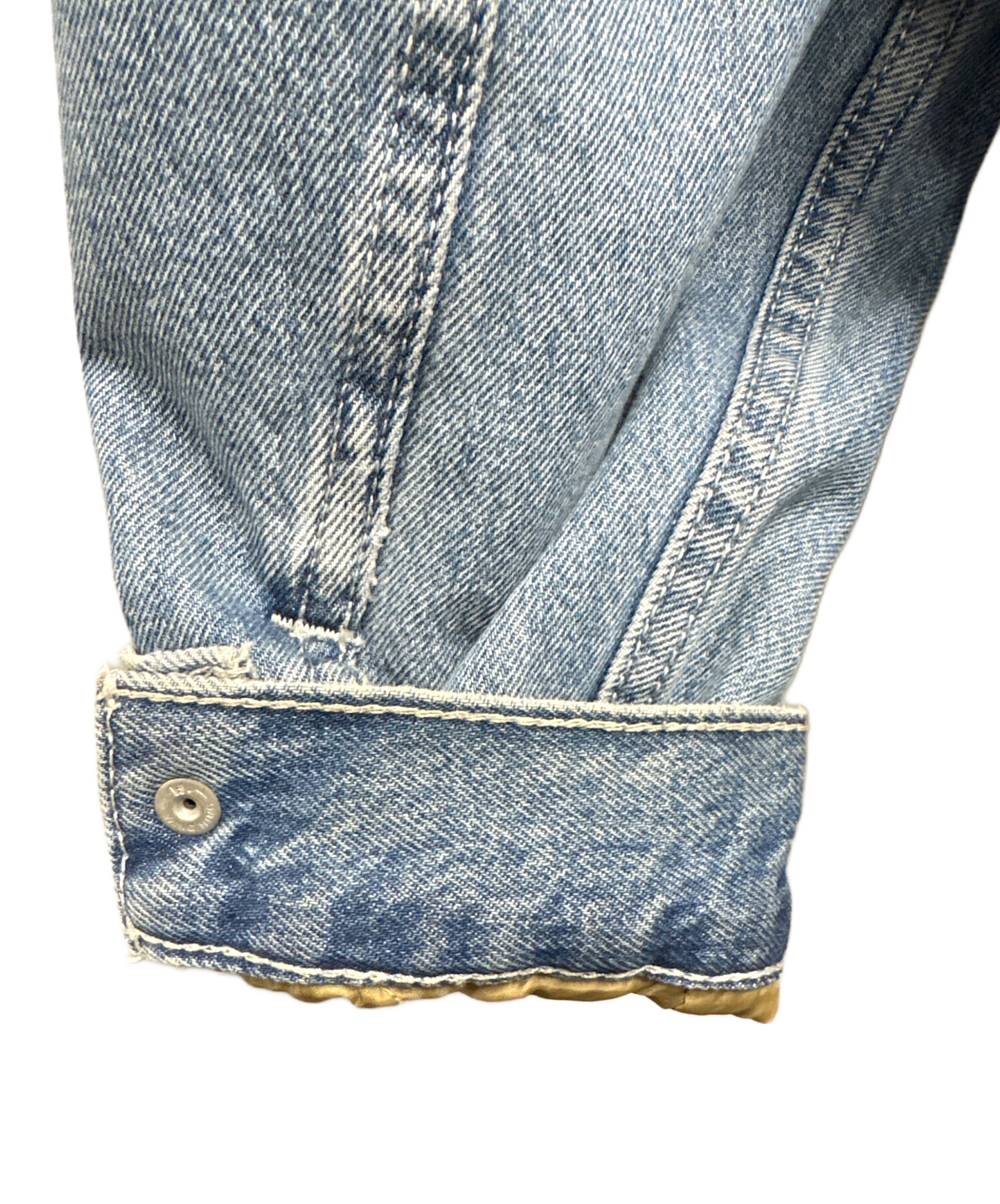 中古・古着通販】LEVI'S (リーバイス) ボアデニムジャケット ブルー