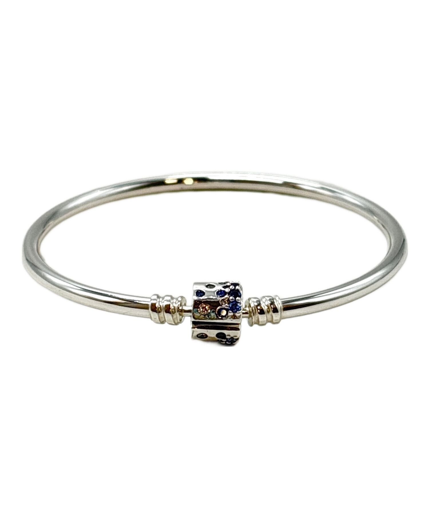 Pandora バングル ブレスレット　シルバー 中古・古着通販】PANDORA (パンドラ) バングル / スターリングシルバー