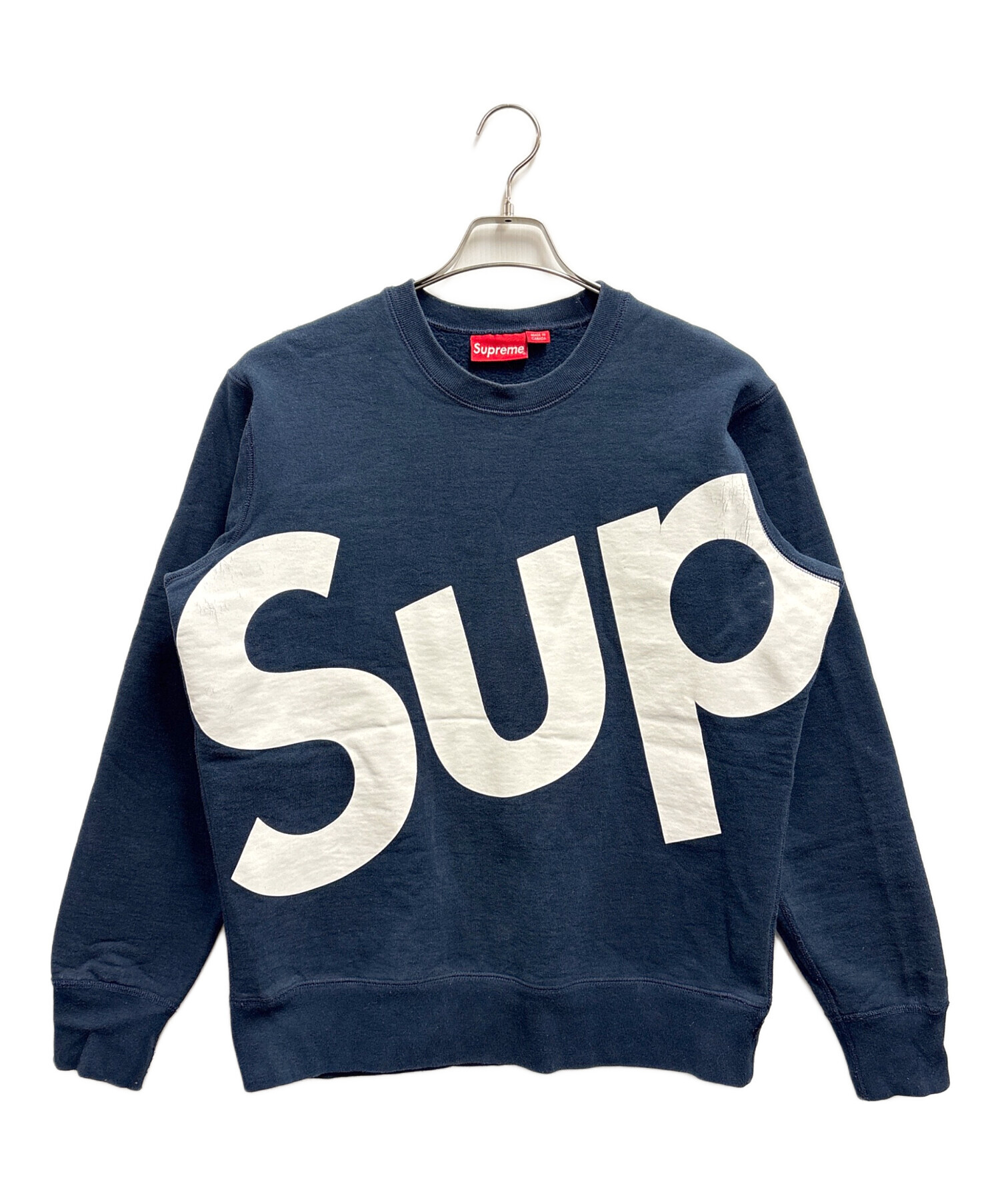 中古・古着通販】SUPREME (シュプリーム) スウェット ネイビー サイズ 