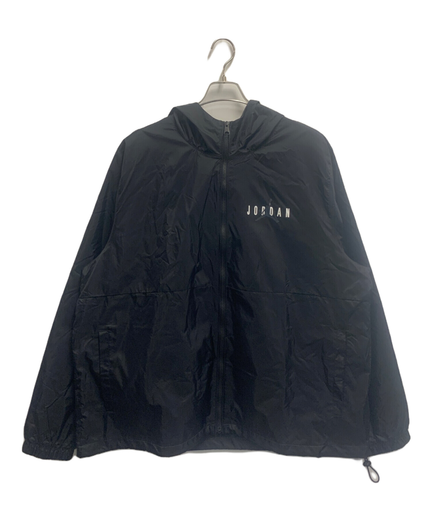 ナイロンジャケット 黒 ジョーダン 中古・古着通販】JORDAN (ジョーダン) ナイロンジャケット ブラック