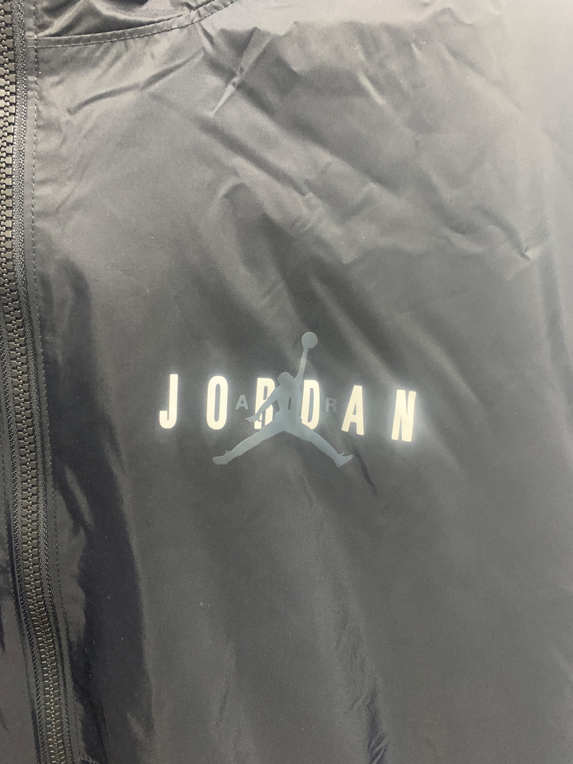 中古・古着通販】JORDAN (ジョーダン) ナイロンジャケット ブラック