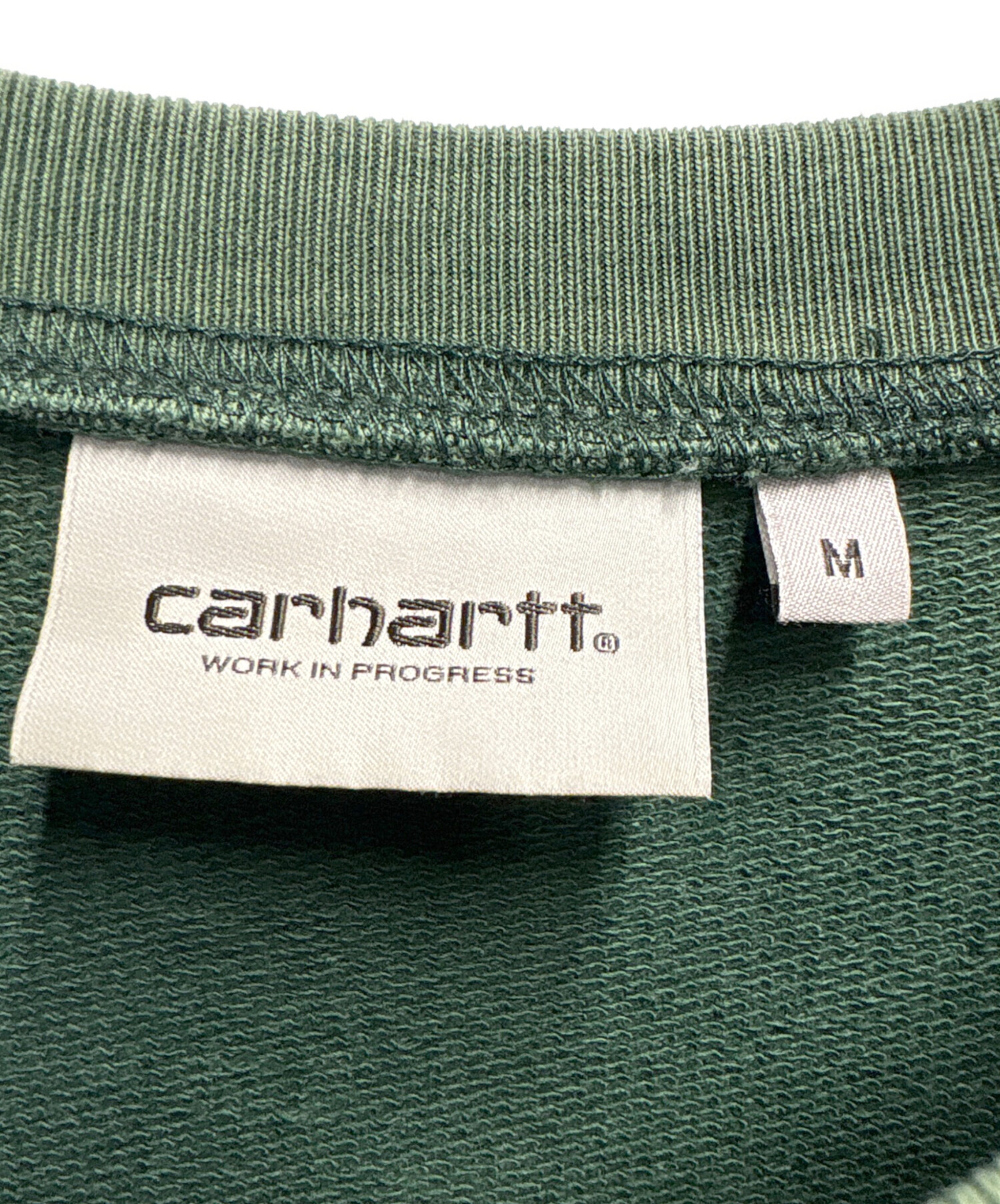 中古・古着通販】CarHartt (カーハート) スウェット グリーン サイズ:M 